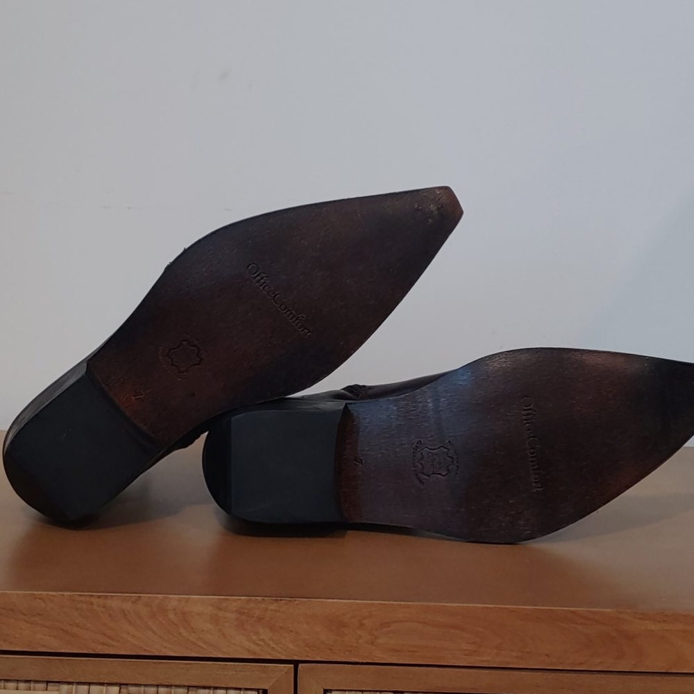 Office Comfort Puro Cuerto Brown Leather Boot - Picture 2 of 6